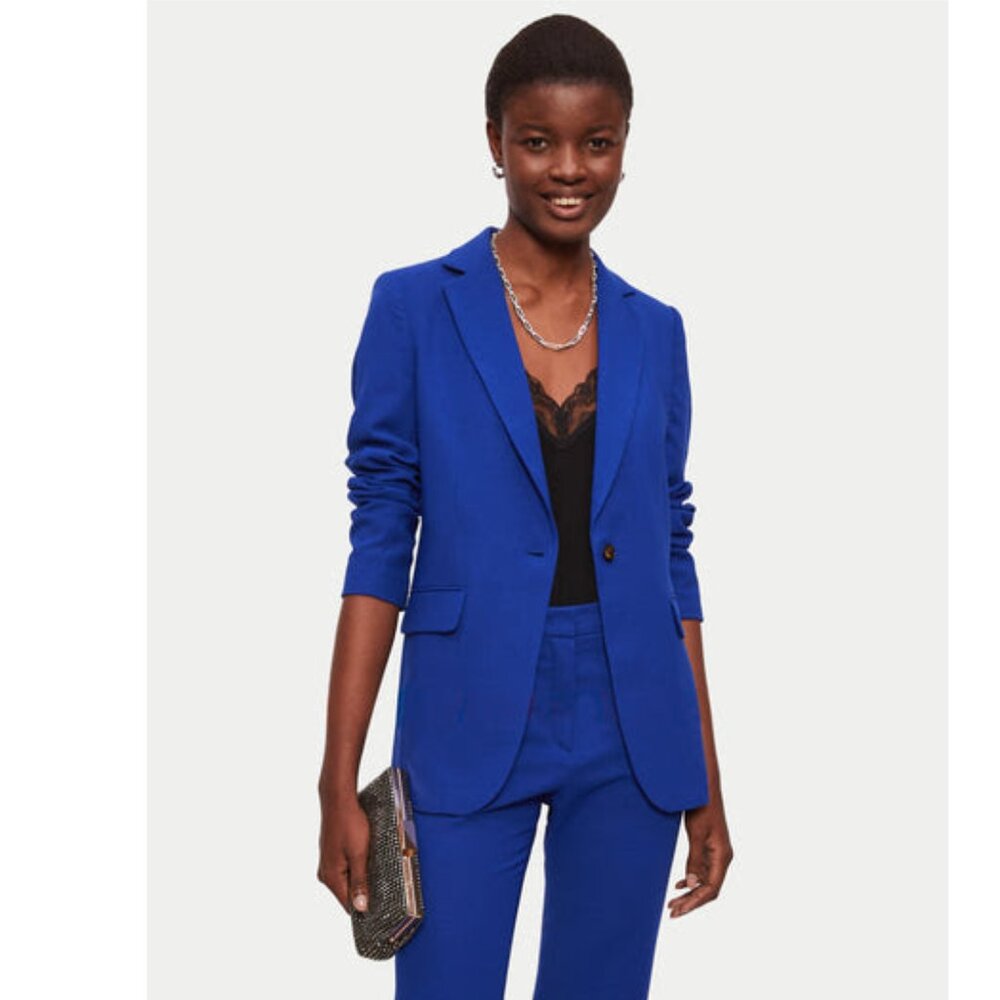 JIGSAW Fluid Twill Knox Blazer and trousers